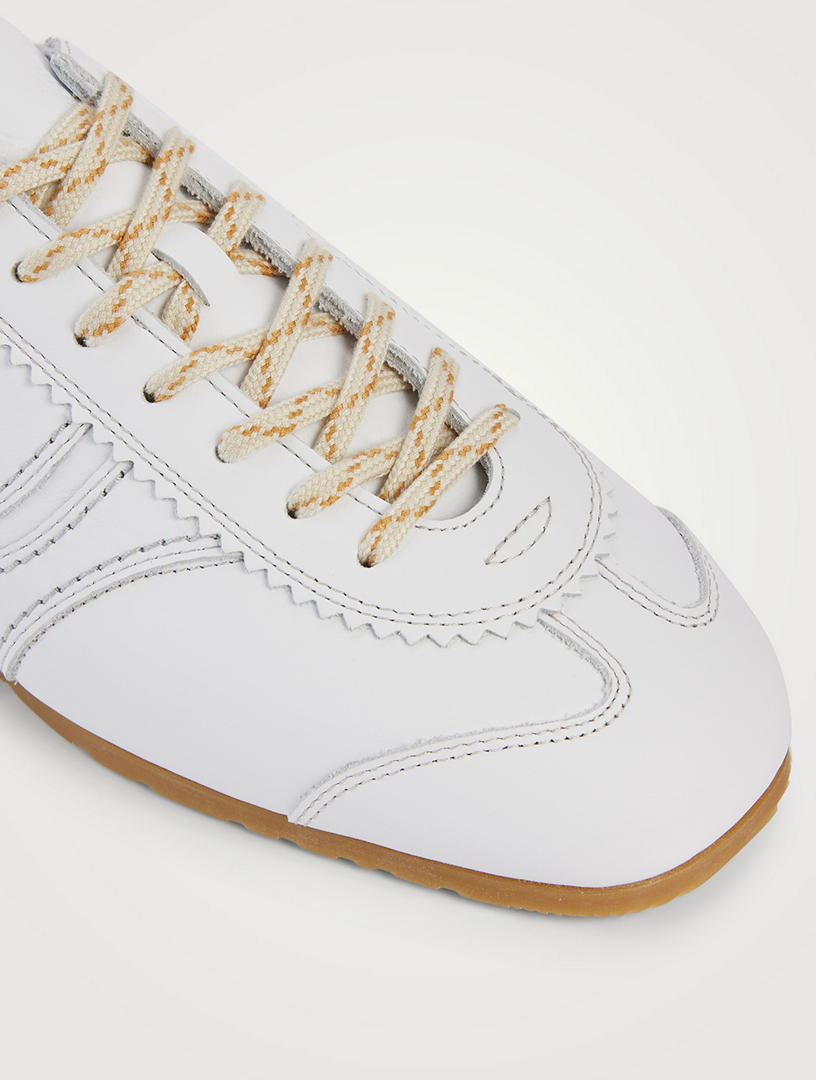 靴 DRIES VAN NOTEN DRIES VAN NOTEN Leather Sneakers | Holt Renfrew