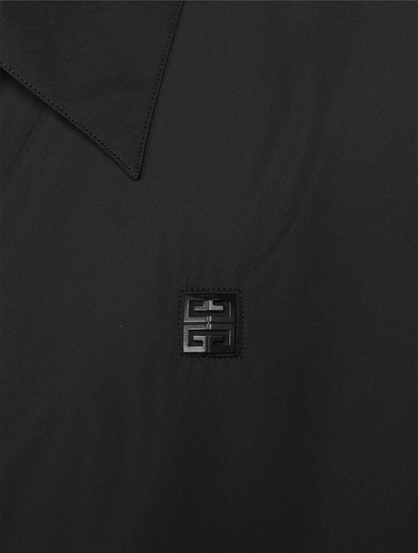 4G Short-Sleeve Zip Shirt