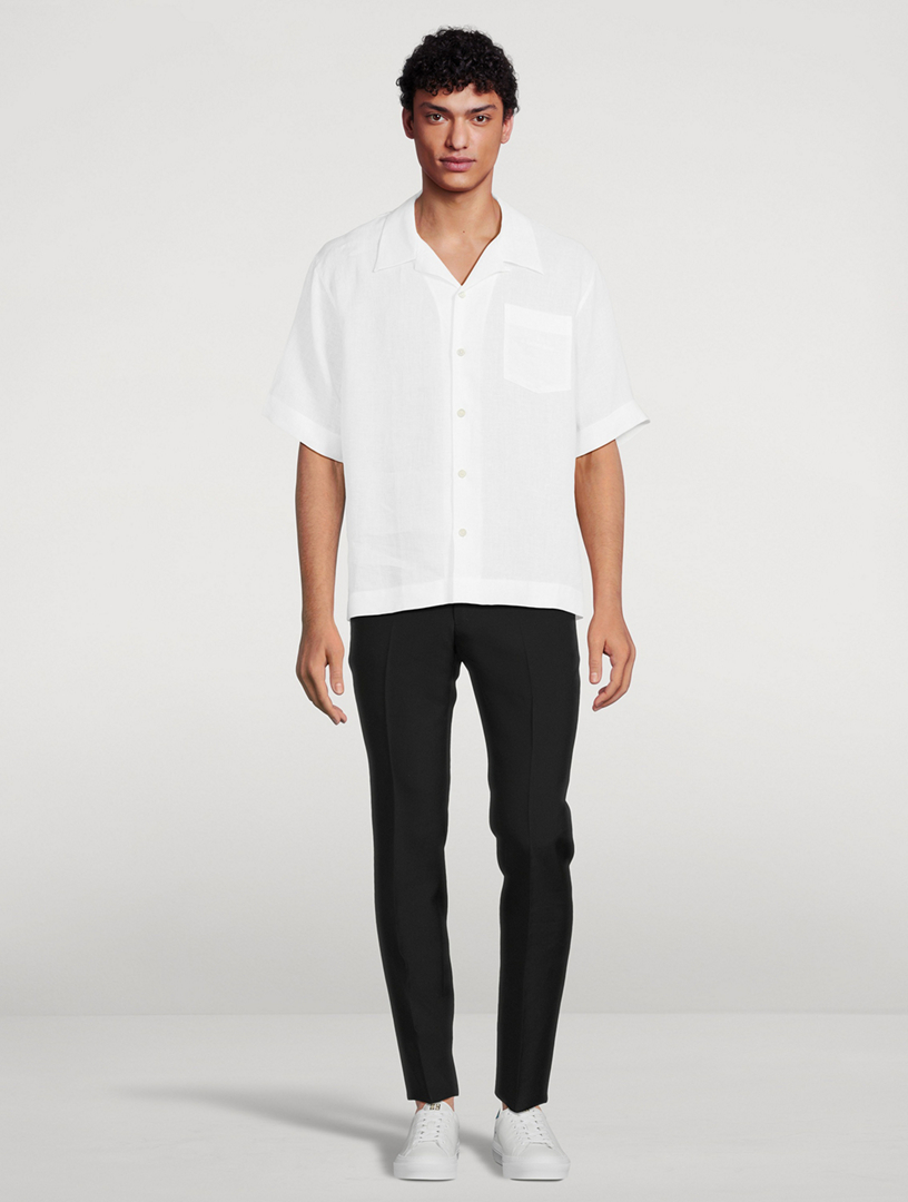 Linen Bowling Shirt