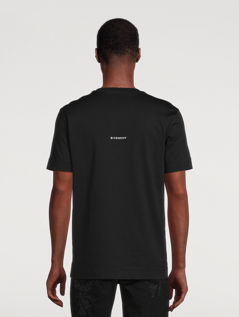 GIVENCHY 4G 4G Slim Fit T Shirt Square One