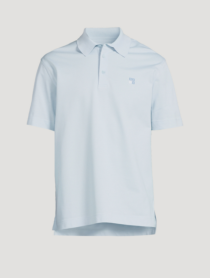 GIVENCHY Cotton Polo Shirt Holt Renfrew