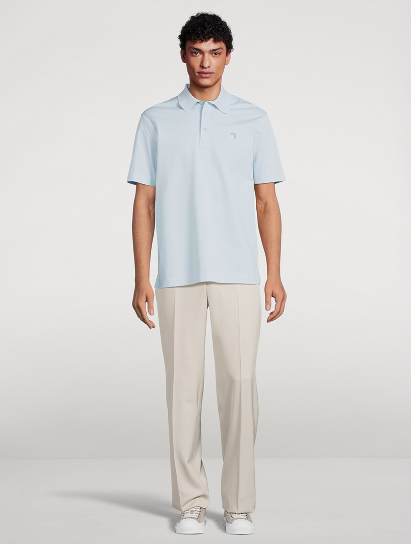 GIVENCHY Cotton Polo Shirt Holt Renfrew