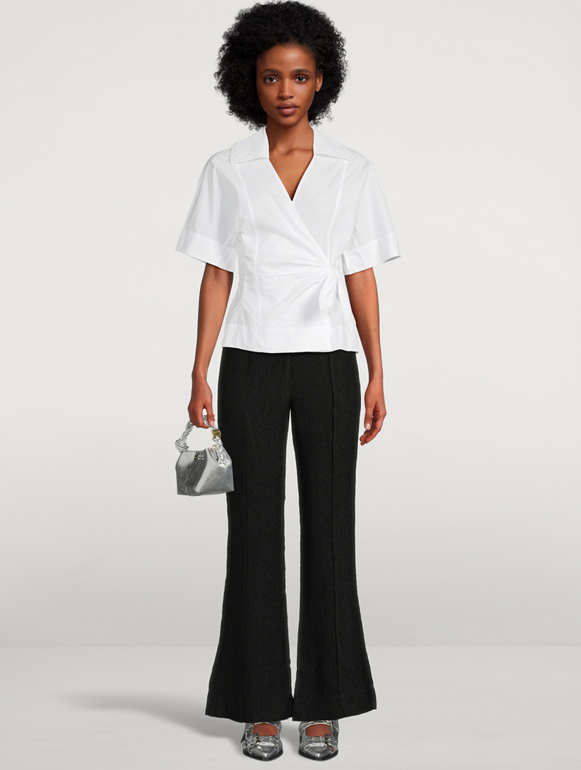 Flare-Leg Trousers