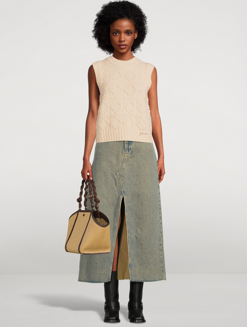 Bauble Knit Sweater Vest