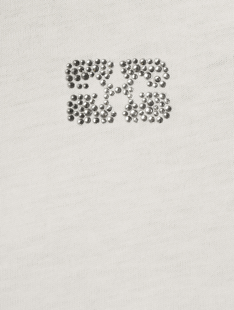 Embellished Butterfly Organic Cotton T-Shirt