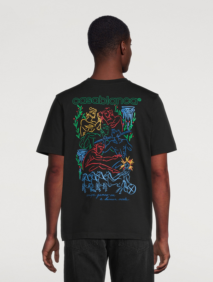 Pentathlon Print T-Shirt