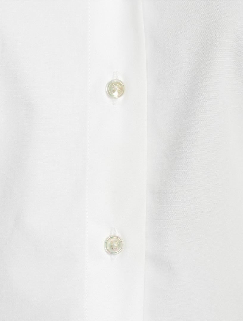Sleeveless Poplin Shirt