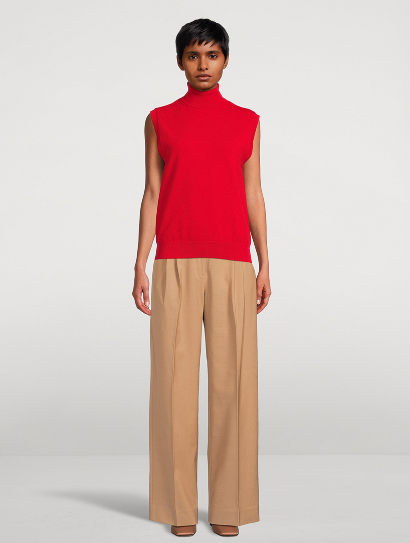 Sleeveless Turtleneck