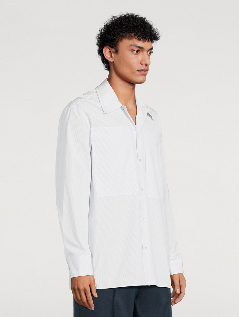 Tuesday Cotton Shirt Stripe Print