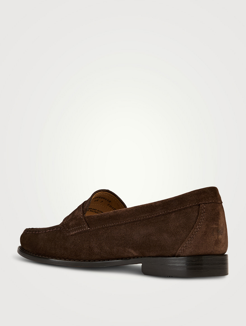 Bass suede loafers on sale