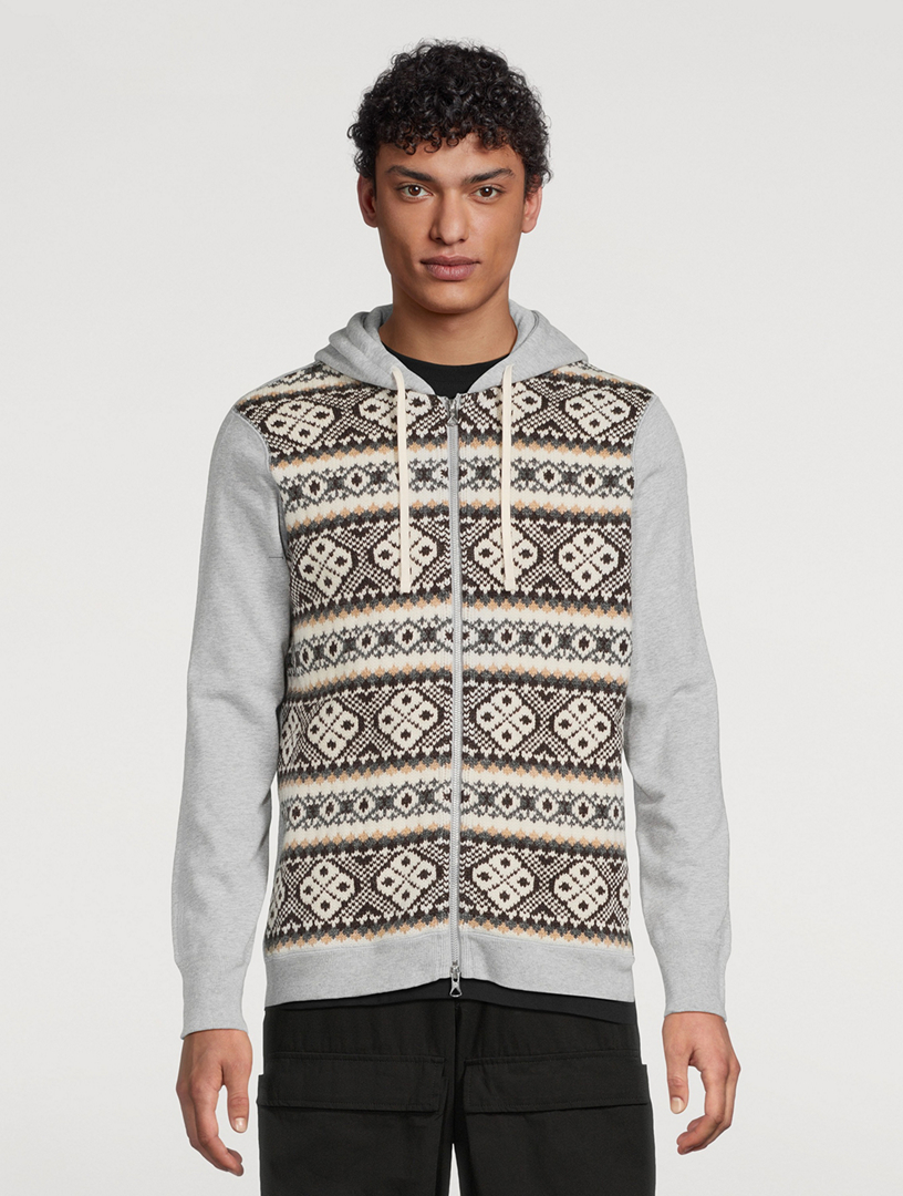 JUNYA WATANABE Junya Watanabe x Reigning Champ Wool Zip Hoodie