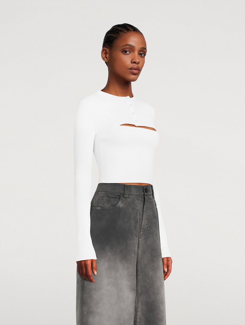 Cropped Cardigan Twinset
