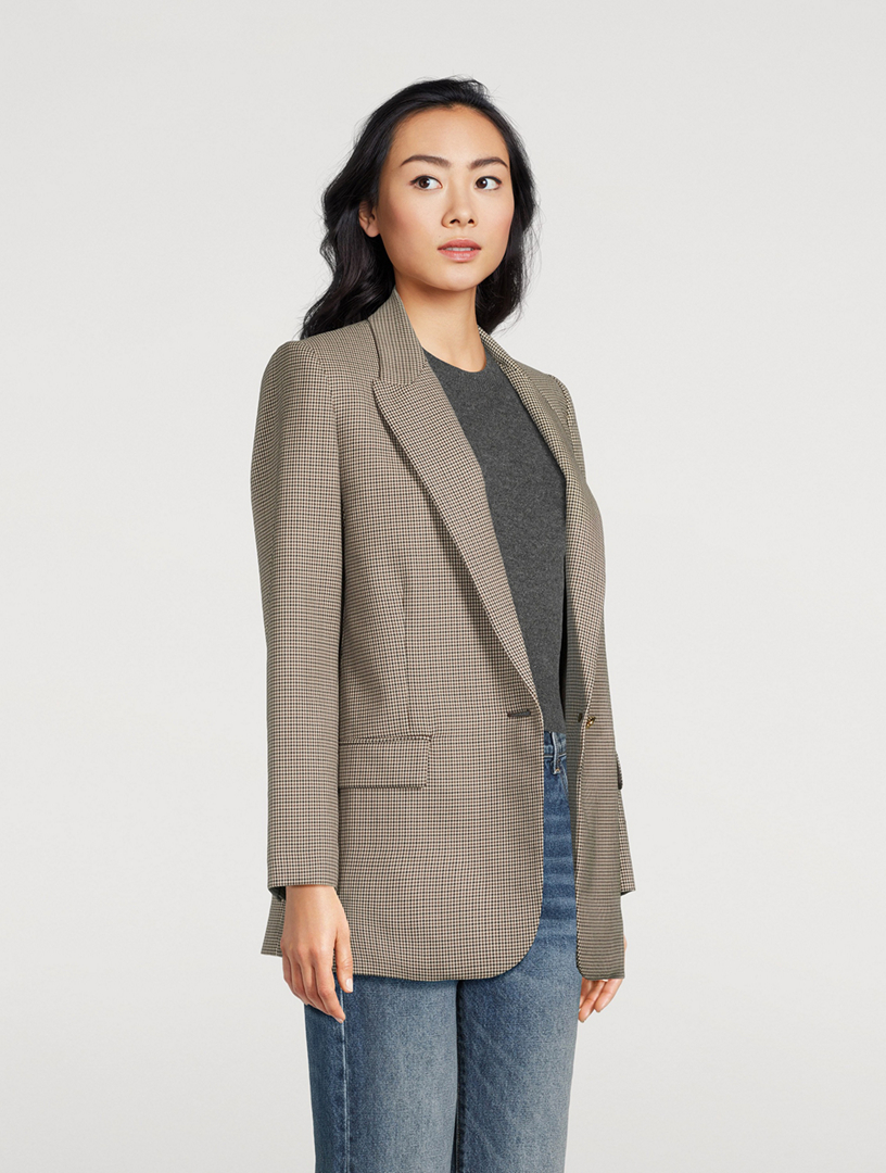 Diane Houndstooth Blazer