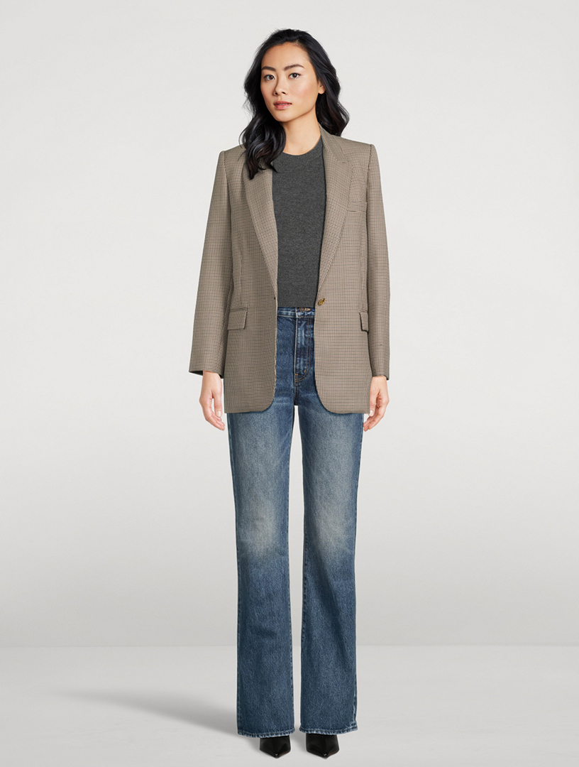 Diane Houndstooth Blazer
