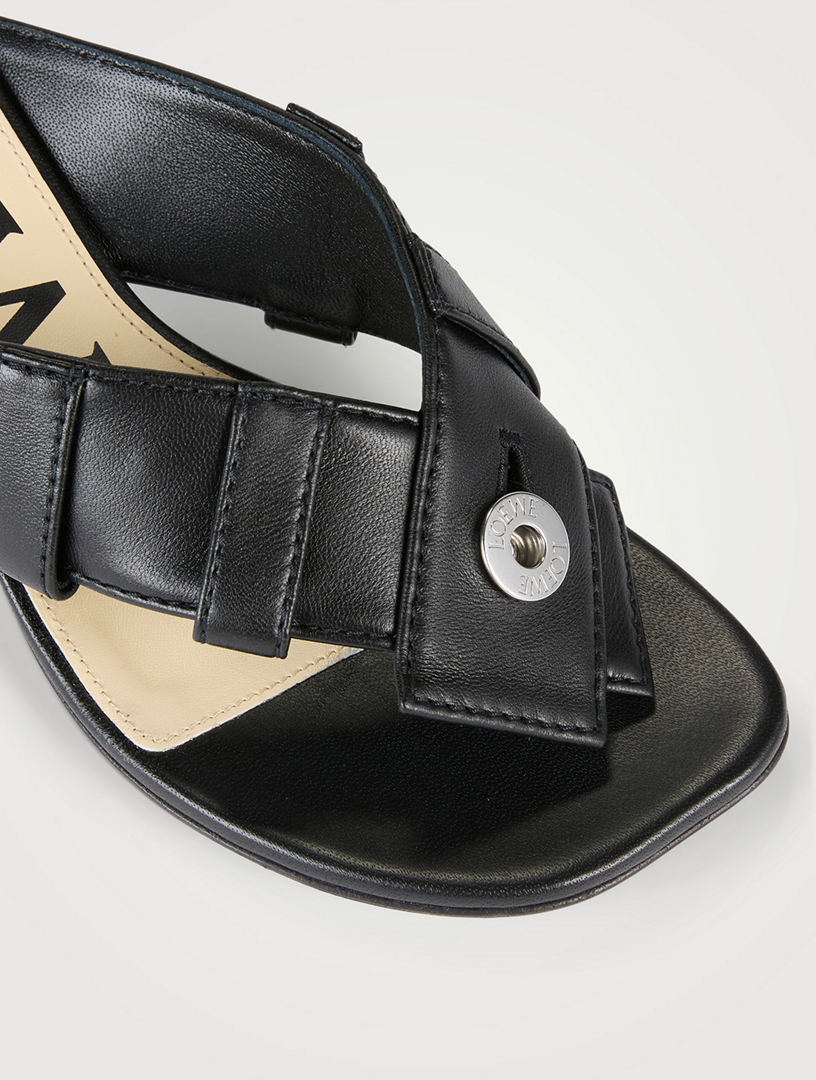 Toy Panta Leather Thong Sandals