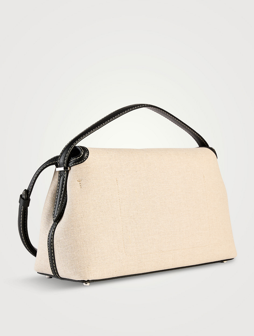 T-Lock Canvas Top Handle Bag