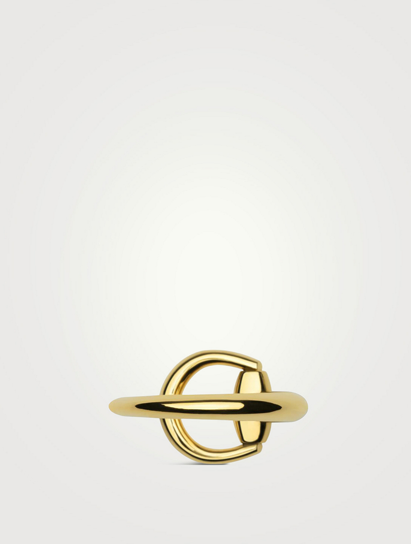 Horsebit 18K Gold Ring