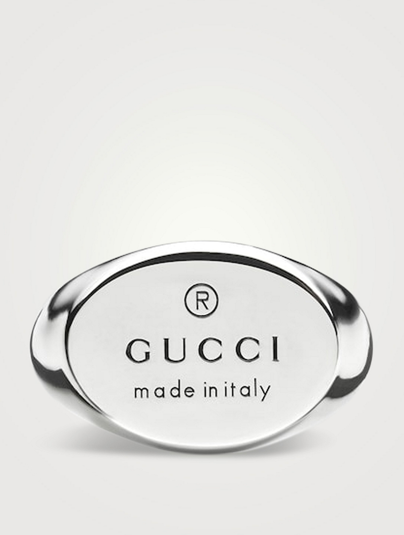 Silver Trademark Ring