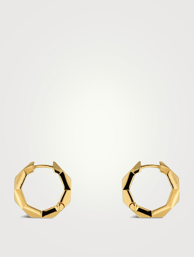 Gucci Link To Love Hoop Earrings