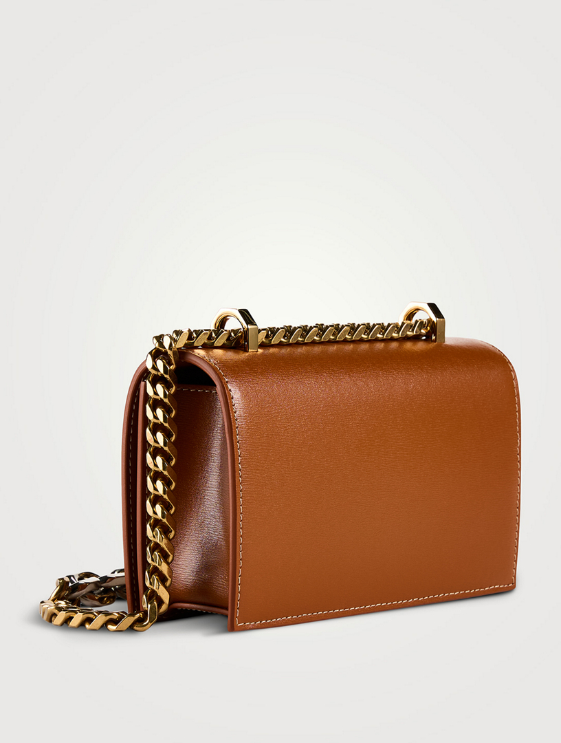 Mini Jewelled Leather Satchel
