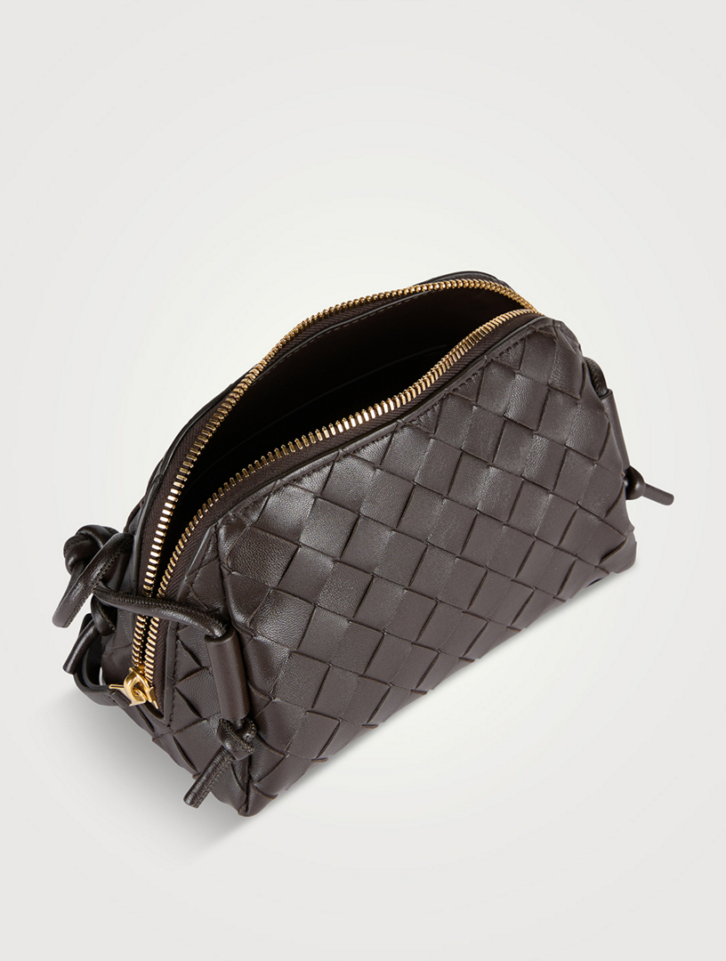 ショルダーバッグ・ポシェット BOTTEGA VENETA CONCERT CROSSBODY BAG IN SMOOTH LEATHER BOTTEGA VENETA Concert Intrecciato Leather Crossbody Bag