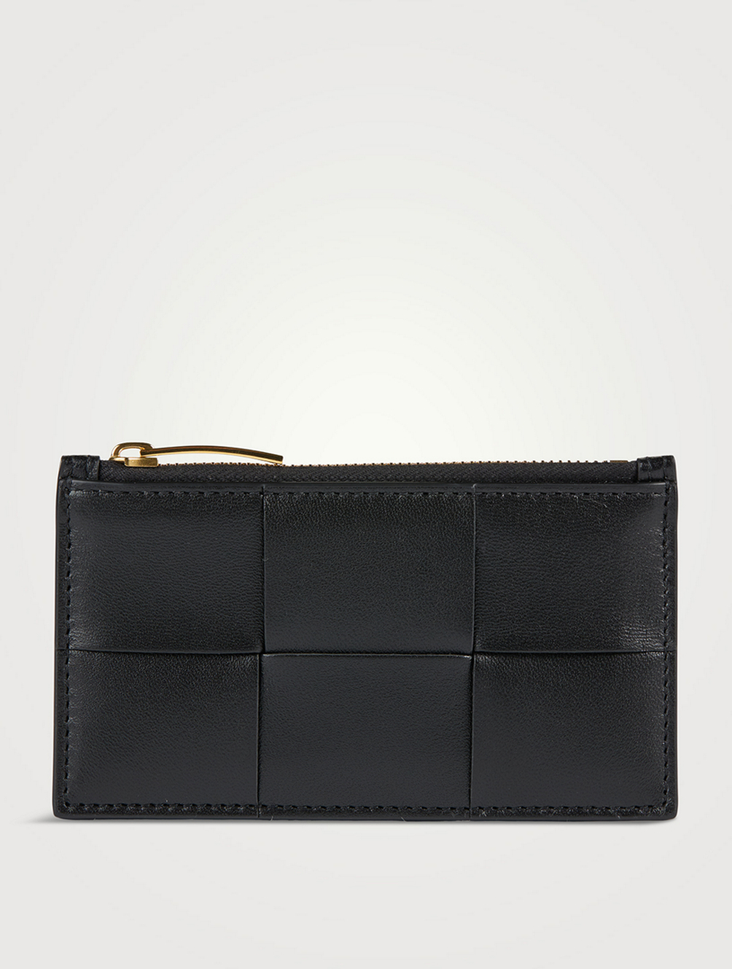 BOTTEGA VENETA Cassette Leather Zipped Card Case | Holt Renfrew