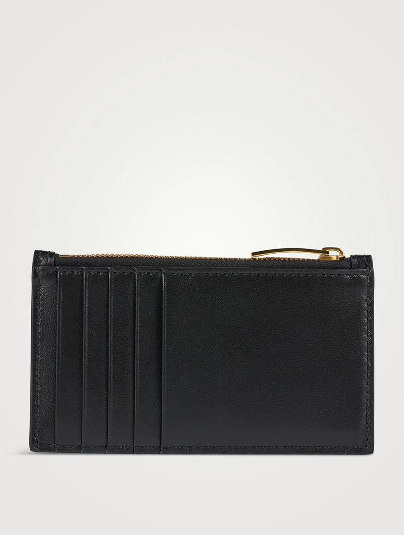 カードケース・名刺入れ BOTTEGA VENETA CASSETTE ZIPPERED CARD CASE 関税負担なし☆BOTTEGA VENETA カセット ファスナーカードケース