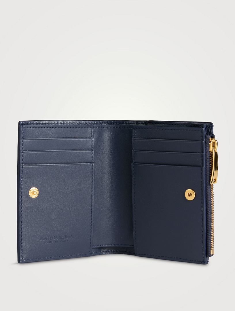 小物 BOTTEGA VENETA Intrecciato Compactwallet Bottega Veneta Compact Wallet – Fashionably Yours
