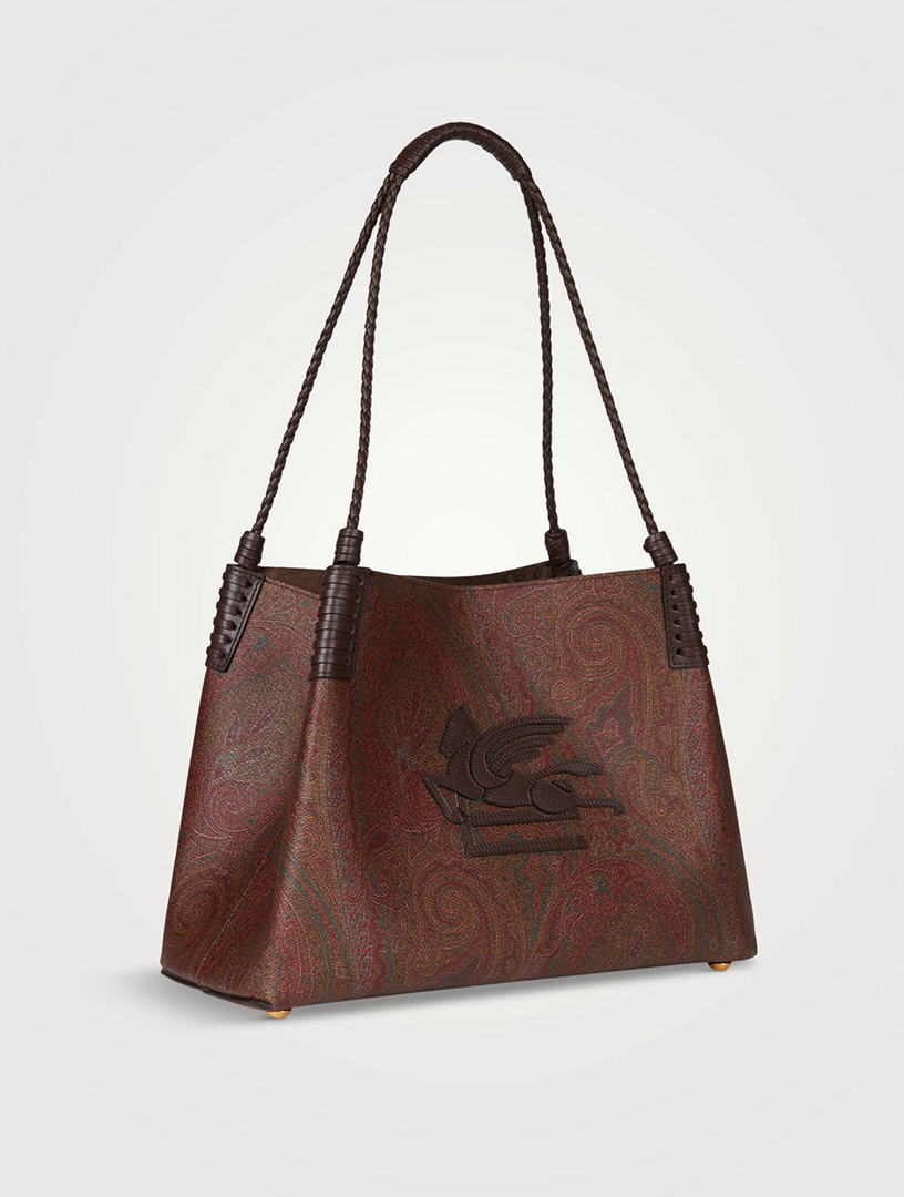 Small Libra Paisley Jacquard Tote Bag