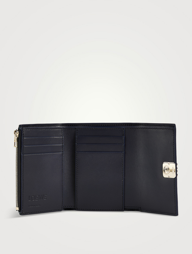 Small Anagram Leather Wallet