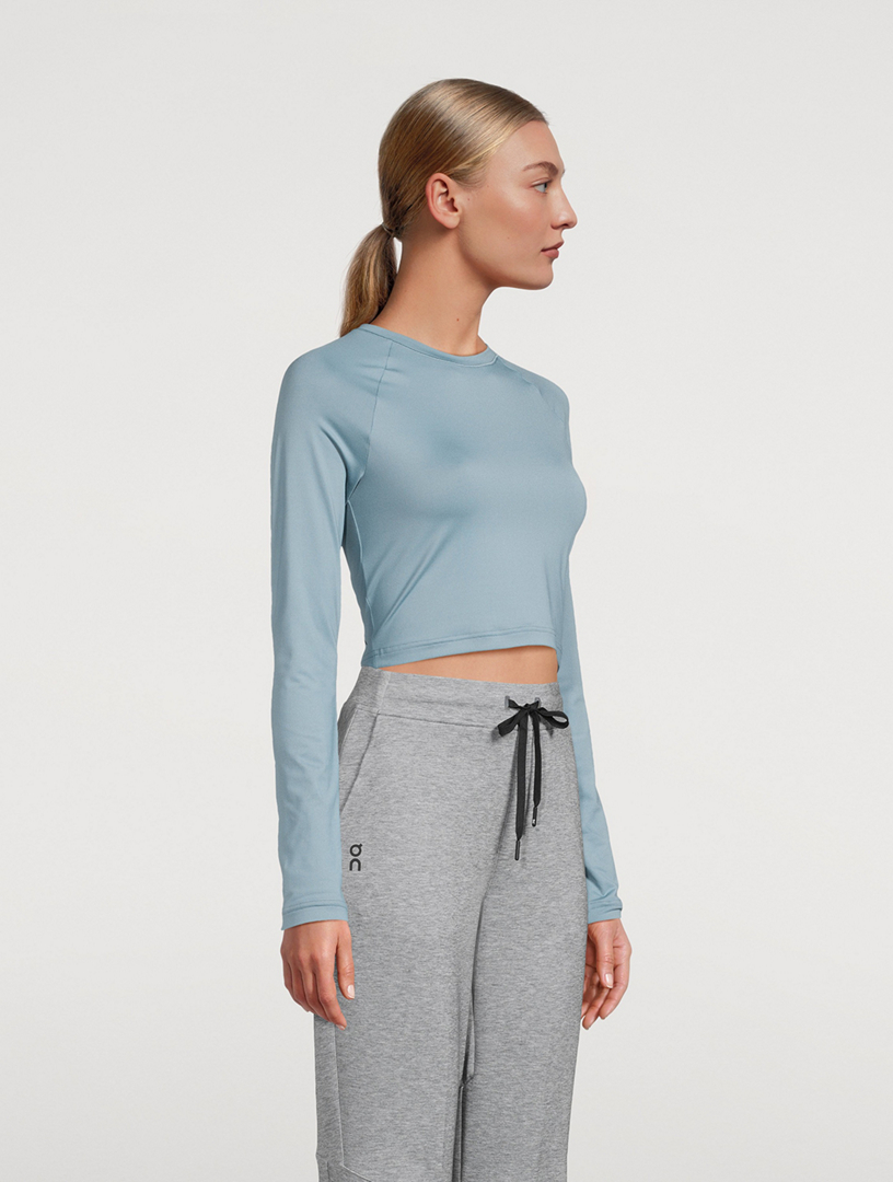 Movement Long-Sleeve Crop Top