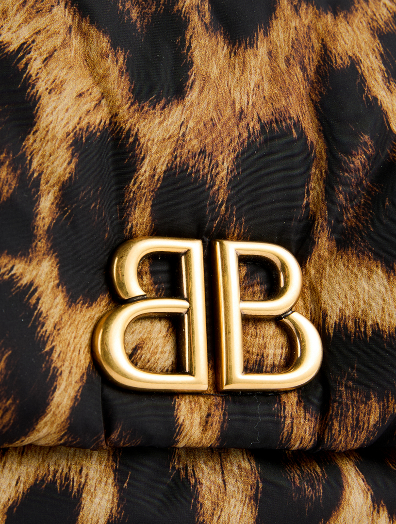 Mini Monaco Shoulder Bag In Leopard Print
