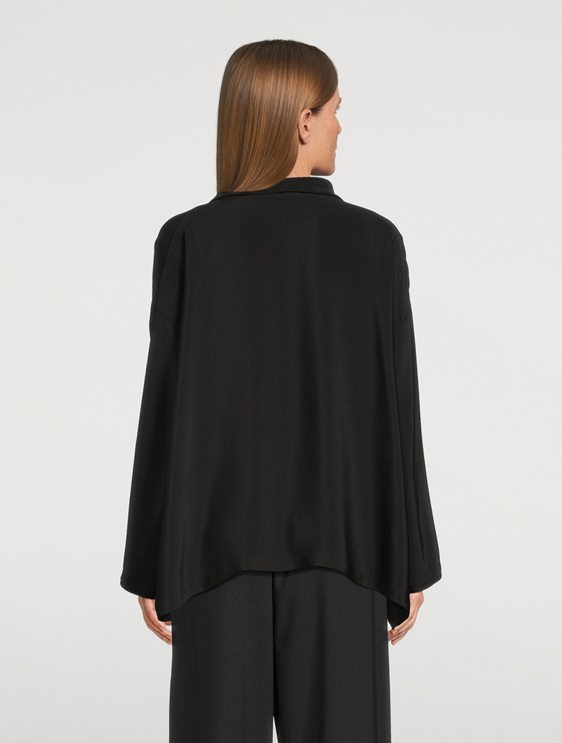 Silk Crêpe Shirt