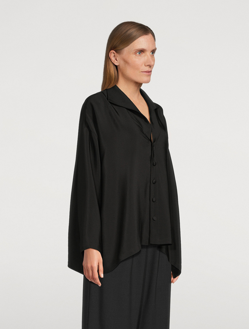 Silk Crêpe Shirt