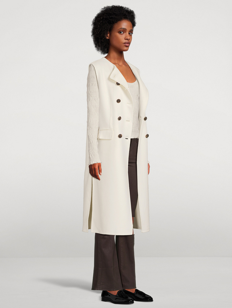 VERONICA BEARD Hoxton Double-Breasted Vest Holt Renfrew