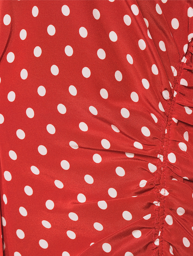 Lex Shirt Dress Polka Dot Print