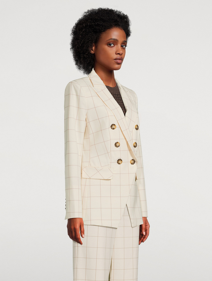 Charleston Dickey Jacket Check Print