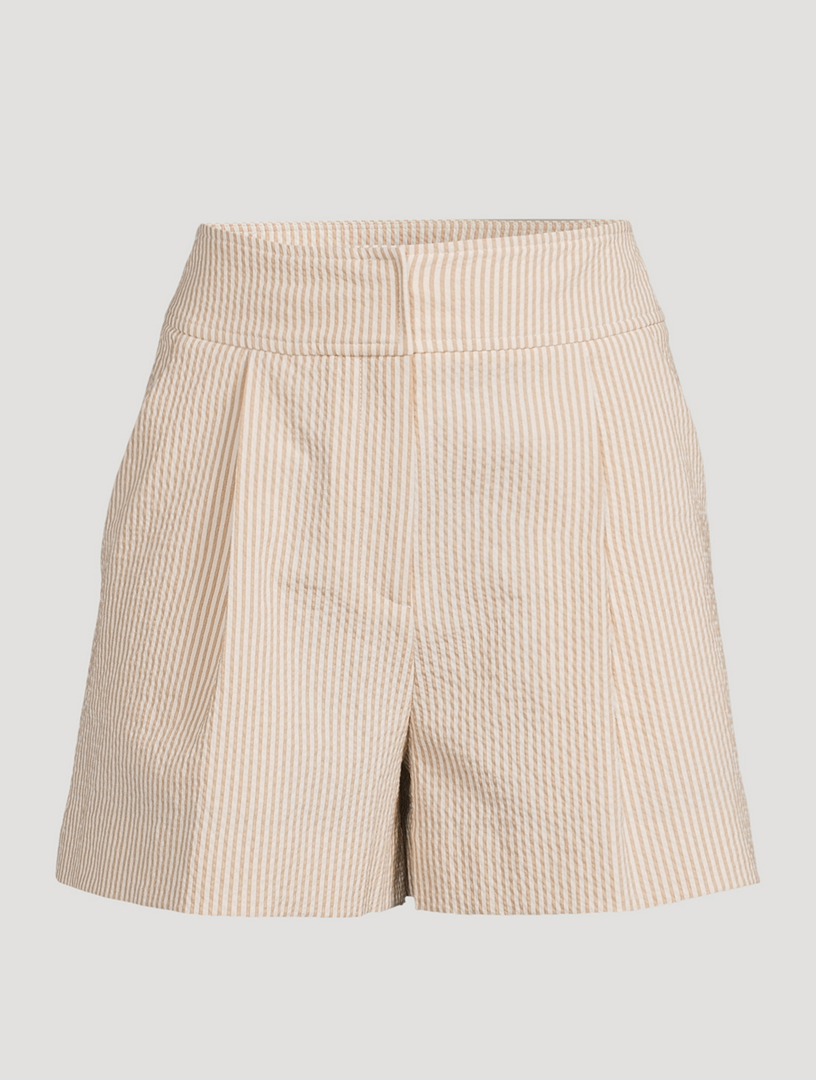 Haina Stretch Cotton Shorts