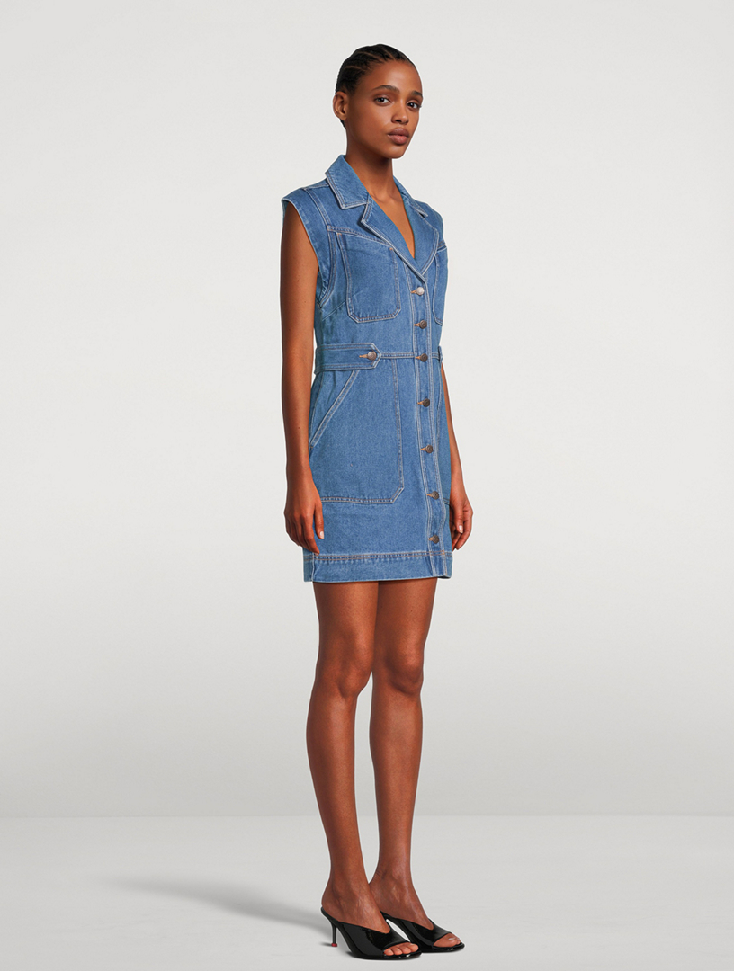 VERONICA BEARD Jax Denim Dress | Holt Renfrew
