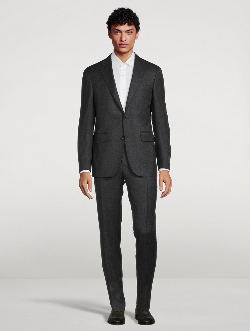 Kei Wool Two-Piece Suit