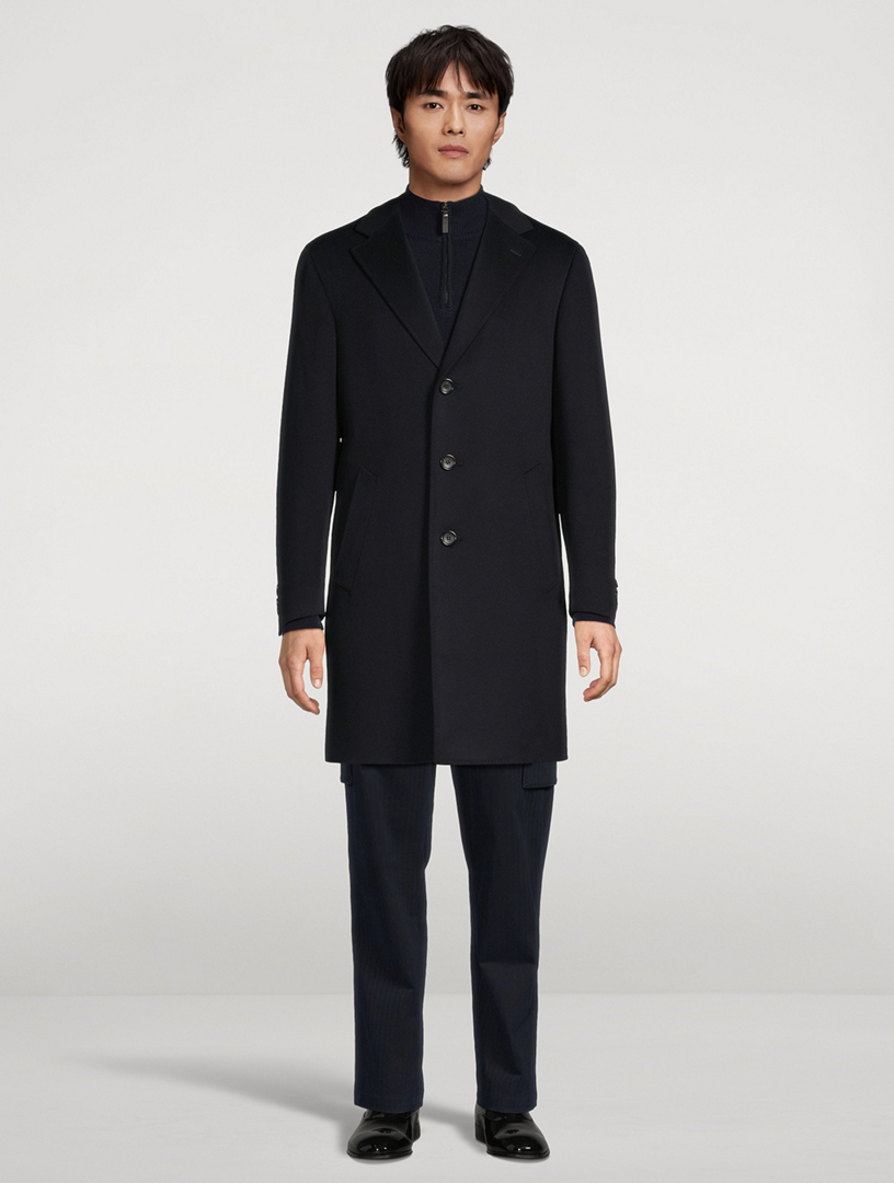 Wool And Cashmere Overcoat
