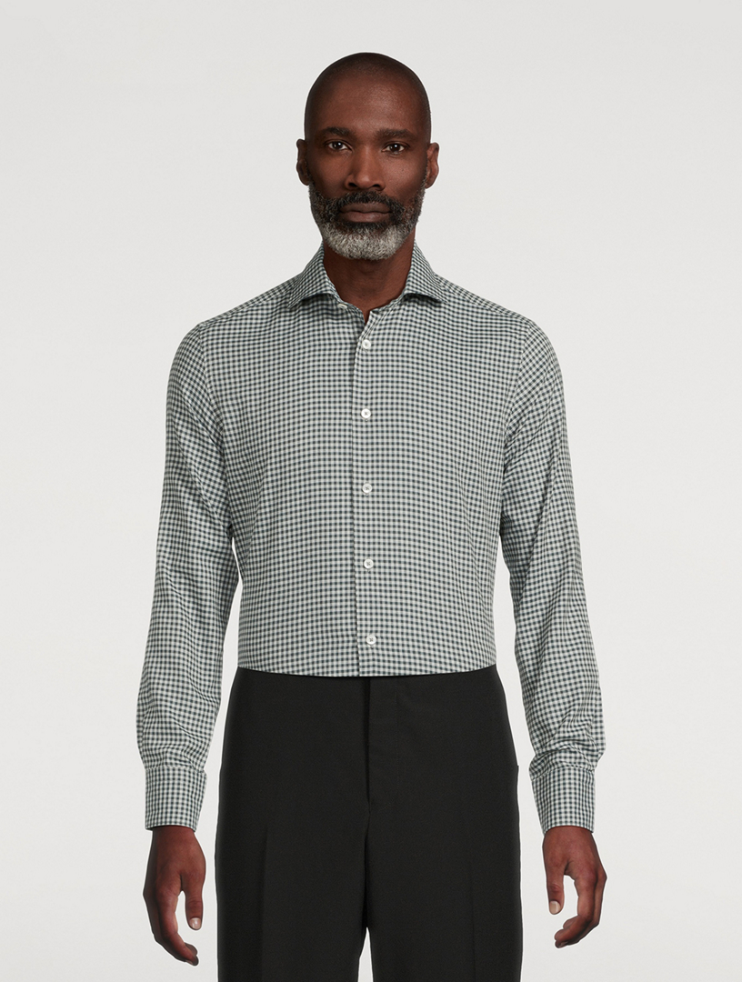 Micro Check Sport Shirt