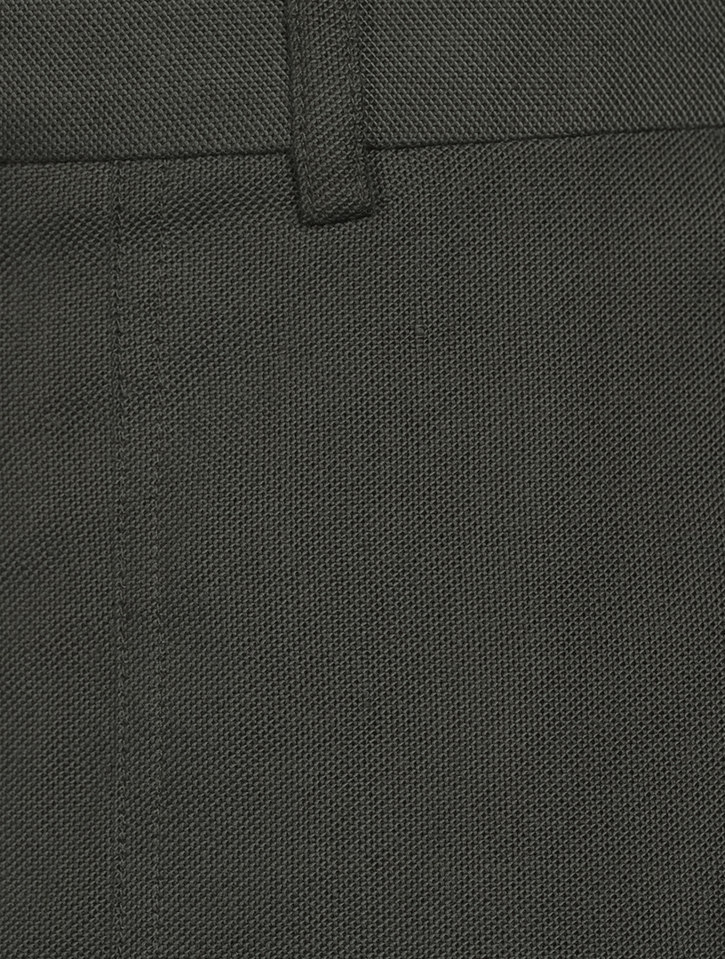 Linen-Blend Cargo Carpenter Pants