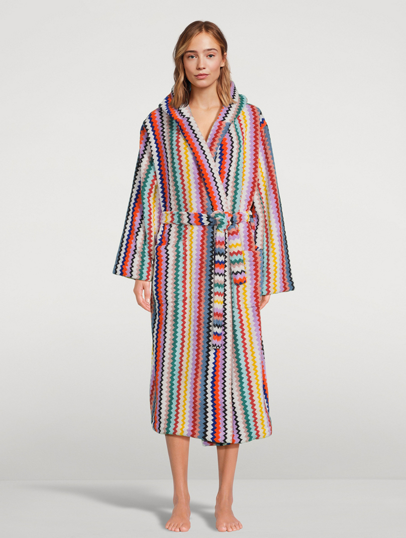 Riverbero Hooded Bathrobe