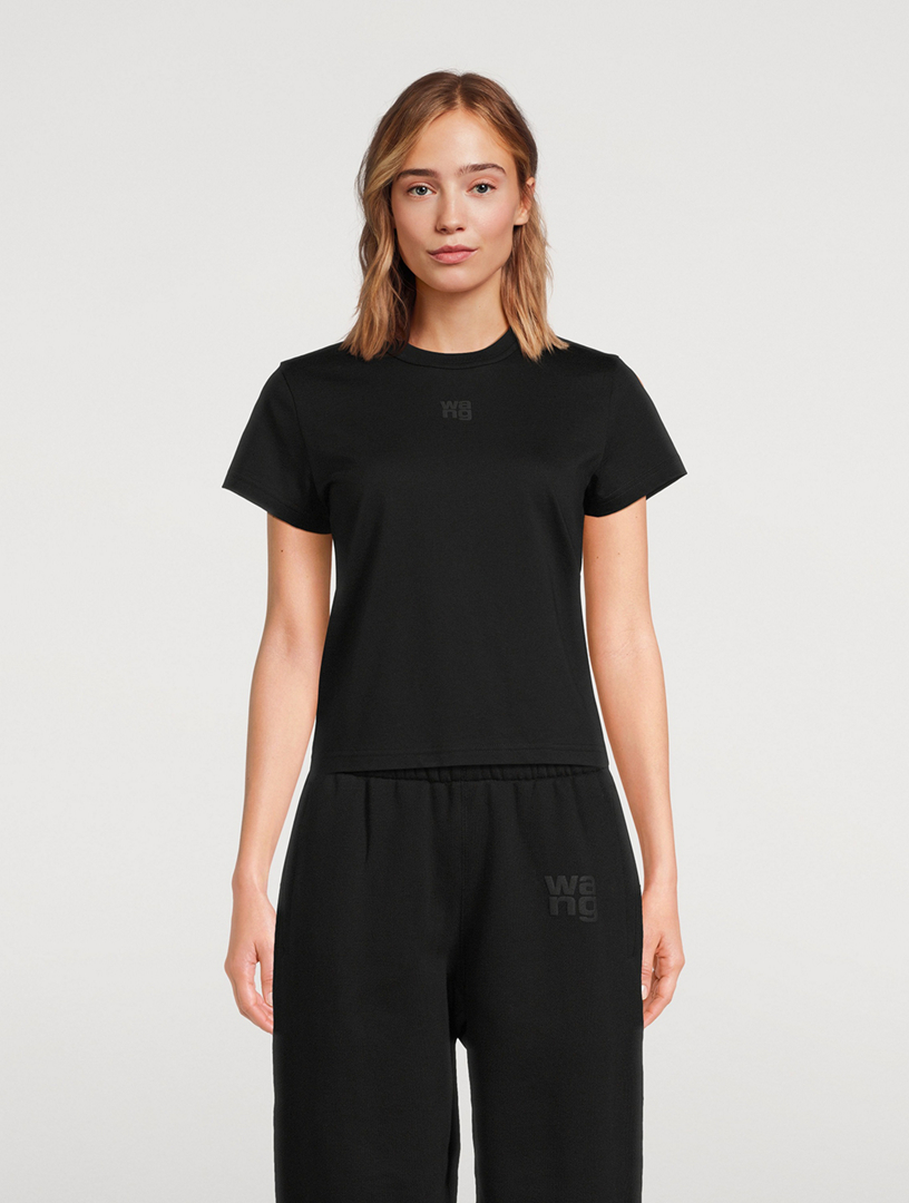Tシャツ・カットソー ALEXANDER WANG Women Tops 4CC1251533 001 BLACK 23984148_54098708_600.jpg
