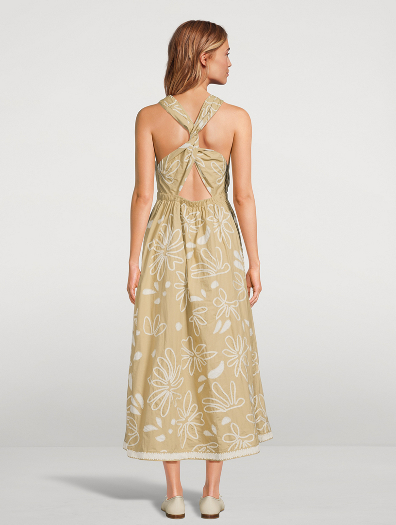 Viola Halter Midi Dress
