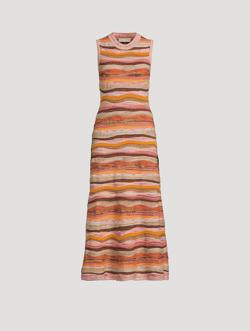 Fauna Wave Knit Dress