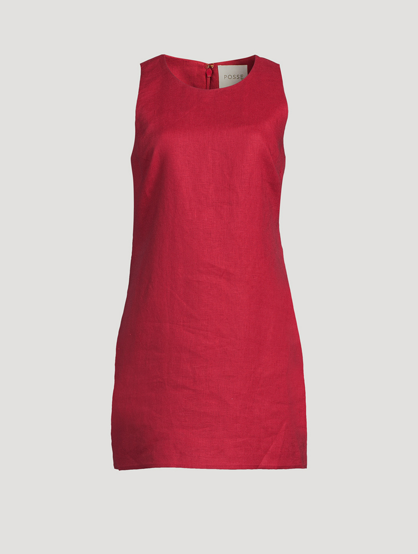 Ellen Linen Mini Dress