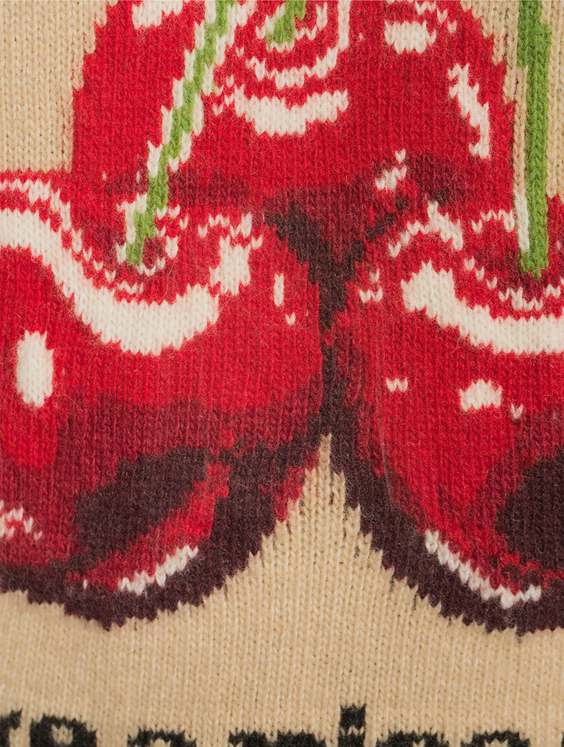 Cherry Jacquard Sweater