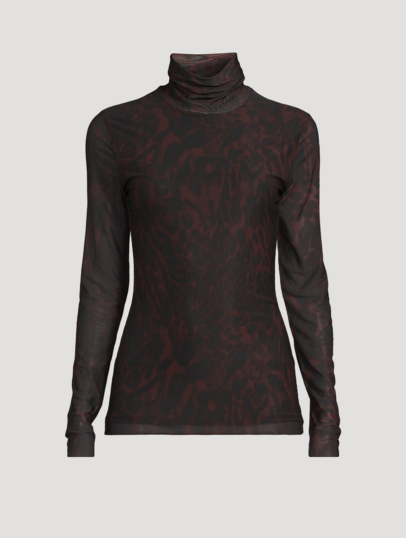 ACNE STUDIOS Seamless Turtleneck In Angel Print Holt Renfrew